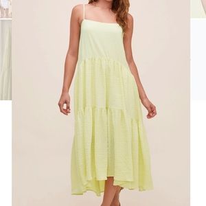 ASTR THE LABEL Ursa Midi Dress NWOT